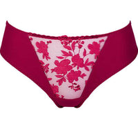 Semi Sheer Thong Panty Tango Red