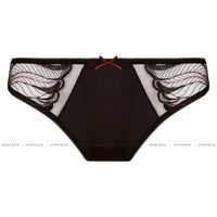 Semi Sheer Lace Thong Panty Gorteks Salve