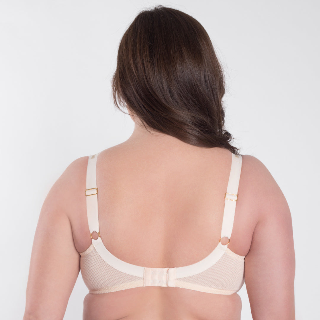 Balconette Bra Plus Size back view