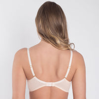 Balconette Bra Nude Lingerie back view