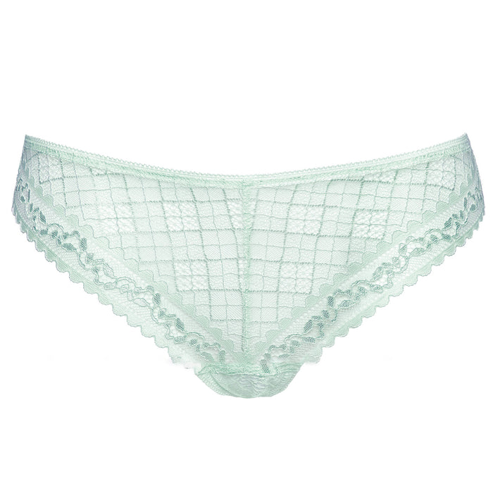 Gorteks Scarlet/Sz women's knickers shorts transparent lace sheer