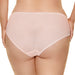 Semi-Sheer Lace Bikini Panty Gorteks Bari plus size back view
