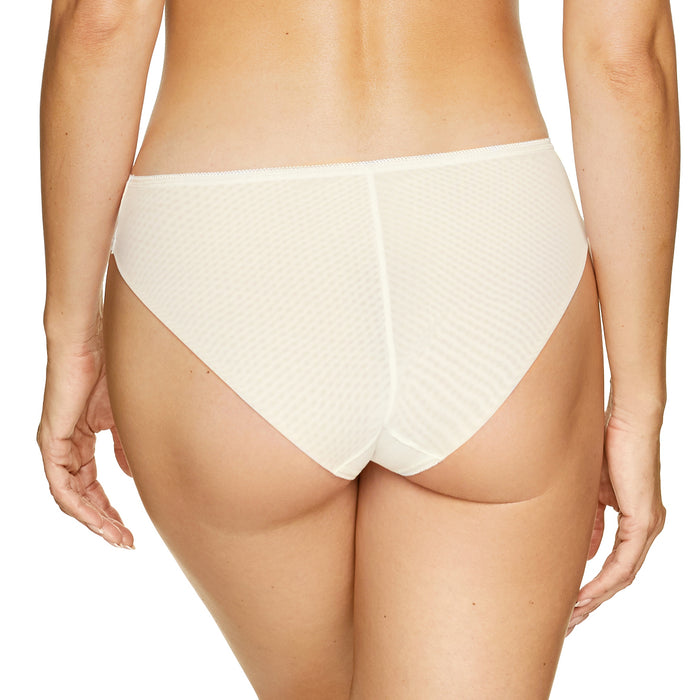Semi Sheer Mid Rise Bikini Panty Gorteks Calypso