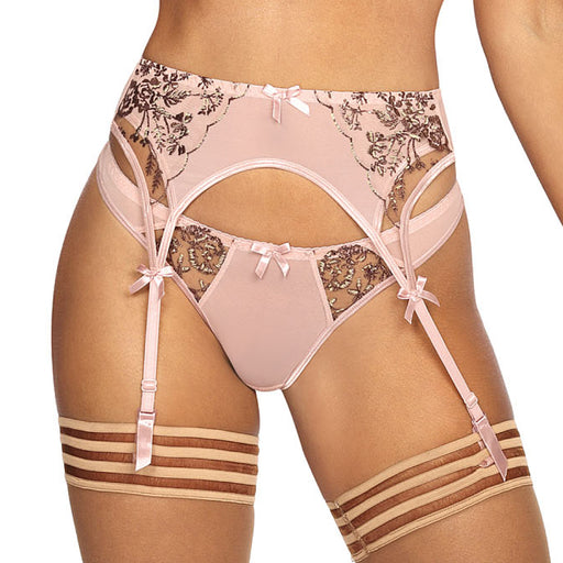 Sexy Sheer Mesh String Panty Axami Pink Lingerie