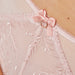 Sheer Mesh Embroidered Panty Pink