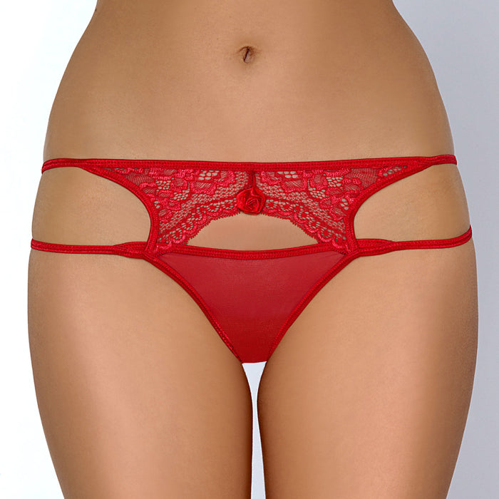Axami V-6728 Sexy String Thong Red Lingerie 