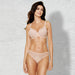 Molded Seamless Spacer Bra & Plus Size Bikini Panty  Gorteks Luna Beige Intimates @ Lavinia Lingerie