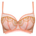 Sheer Mesh Embroidered Full Coverage Bra Lea Pink Underwear