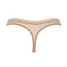 Sheer See Through Thong Panty Gossard Glossies Nude