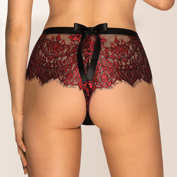 Sheer Seductive Lace Shorties Panty Obsessive Redessia