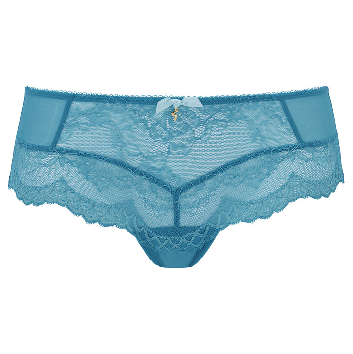 Gossard Superboost Lace Sheer Short Panty Ocean Blue