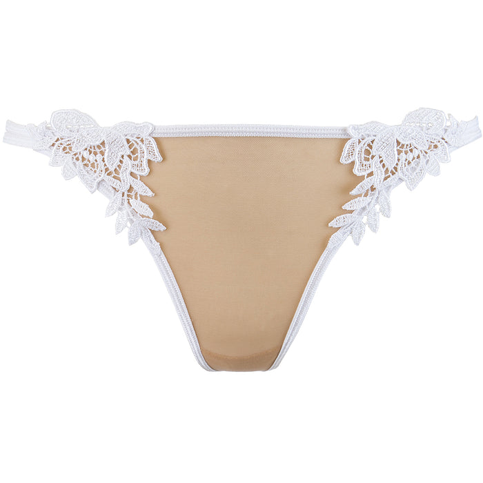 Sheer Mesh String Thong Bridal Underwear 