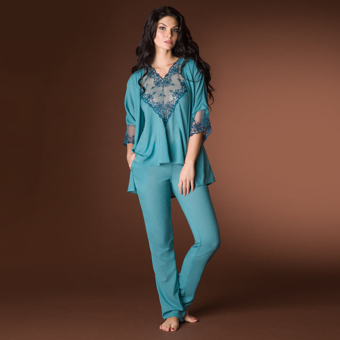 Sheer Lace Pajama Top Vova Lingerie Cosima