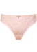 Sheer Mesh Tulle Embroidered Tanga Panty Donna Pink Lingerie
