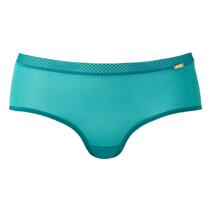 Sheer See Through Shorts Panty Gossard Glossies Emerald