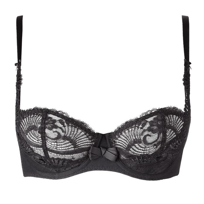 Sheer Lace Half Cup Bra Aubade L'Insoumise