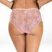 Sawren Intimates Brief Panty Summer Sheer Lace Brief Panty Sawren Pink Wink - Lavinia Lingerie